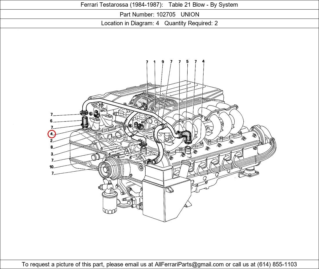 Ferrari Part 102705