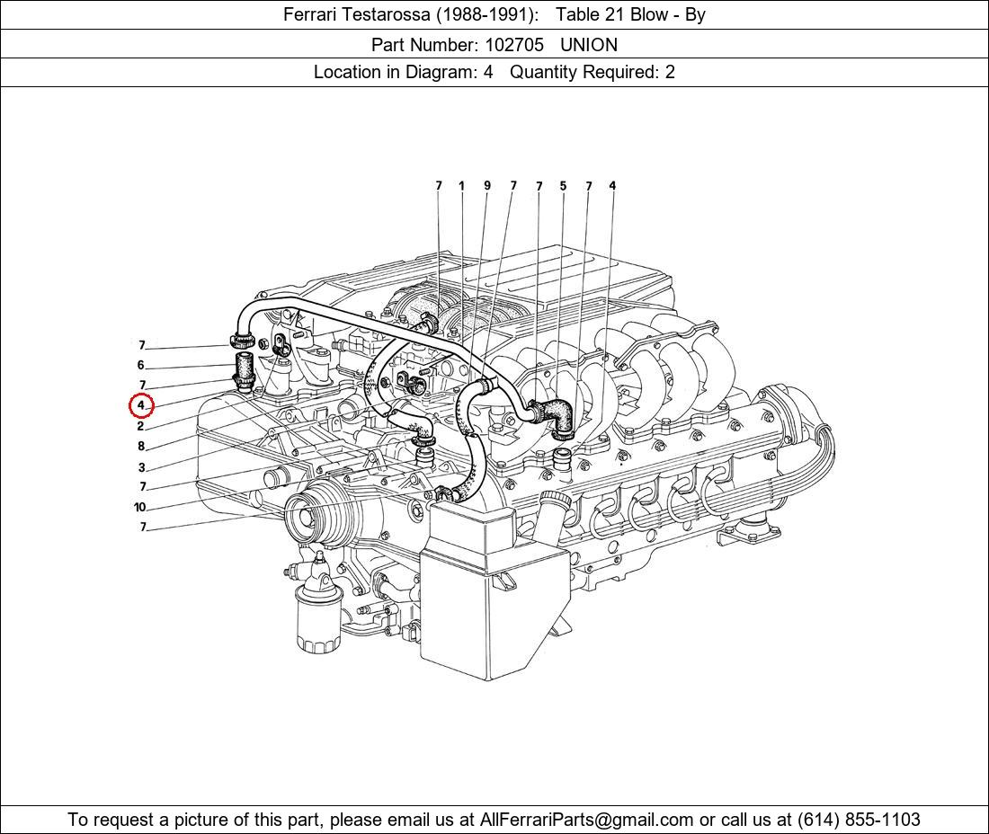 Ferrari Part 102705