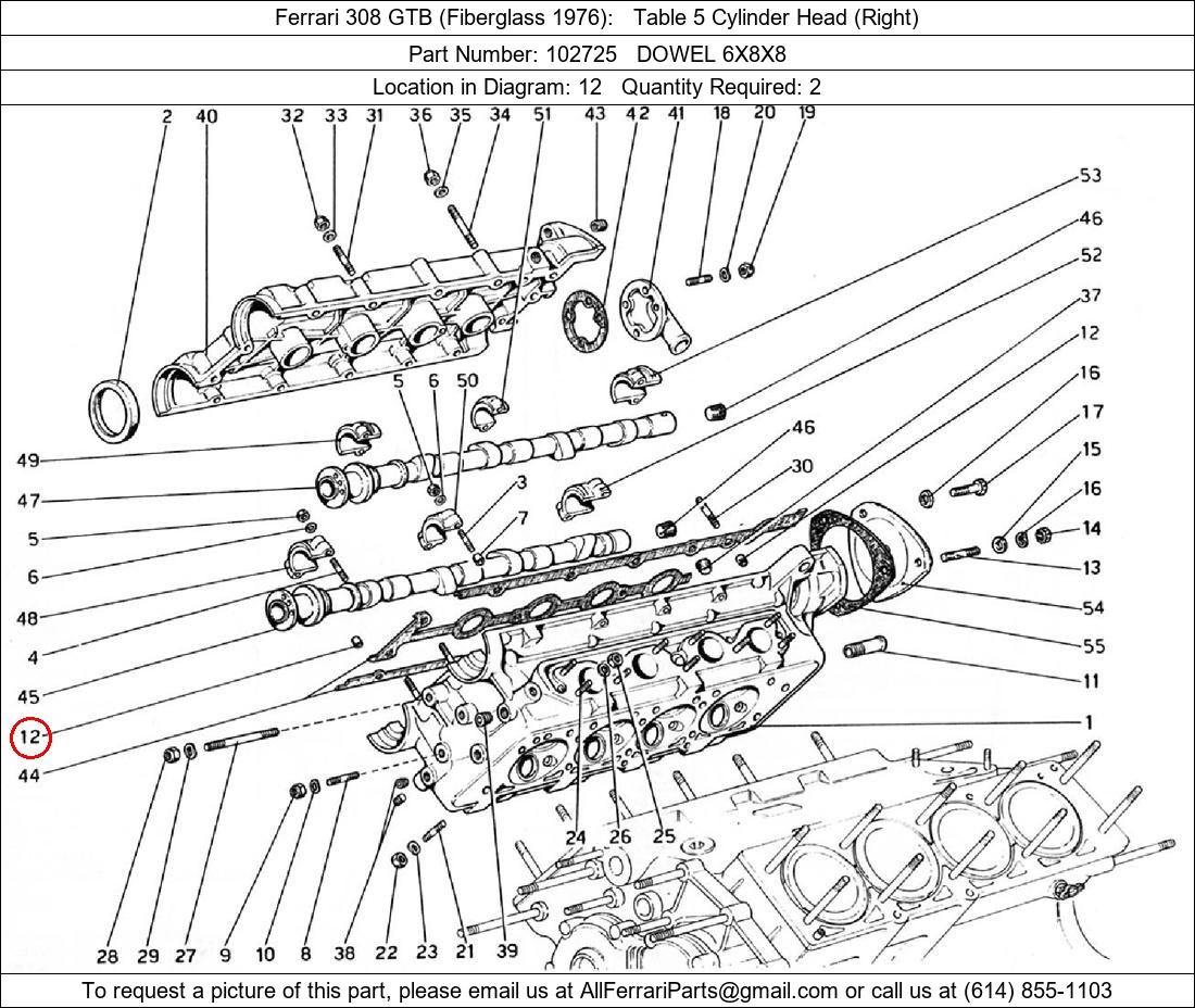 Ferrari Part 102725