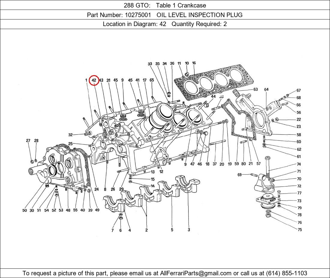 Ferrari Part 10275001