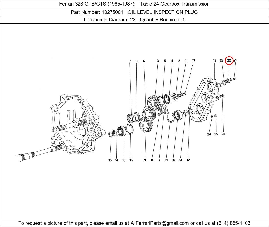 Ferrari Part 10275001