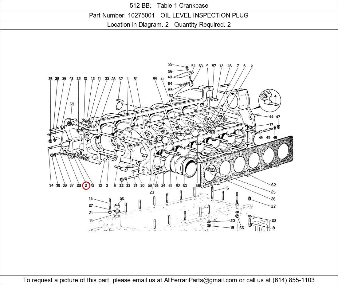 Ferrari Part 10275001