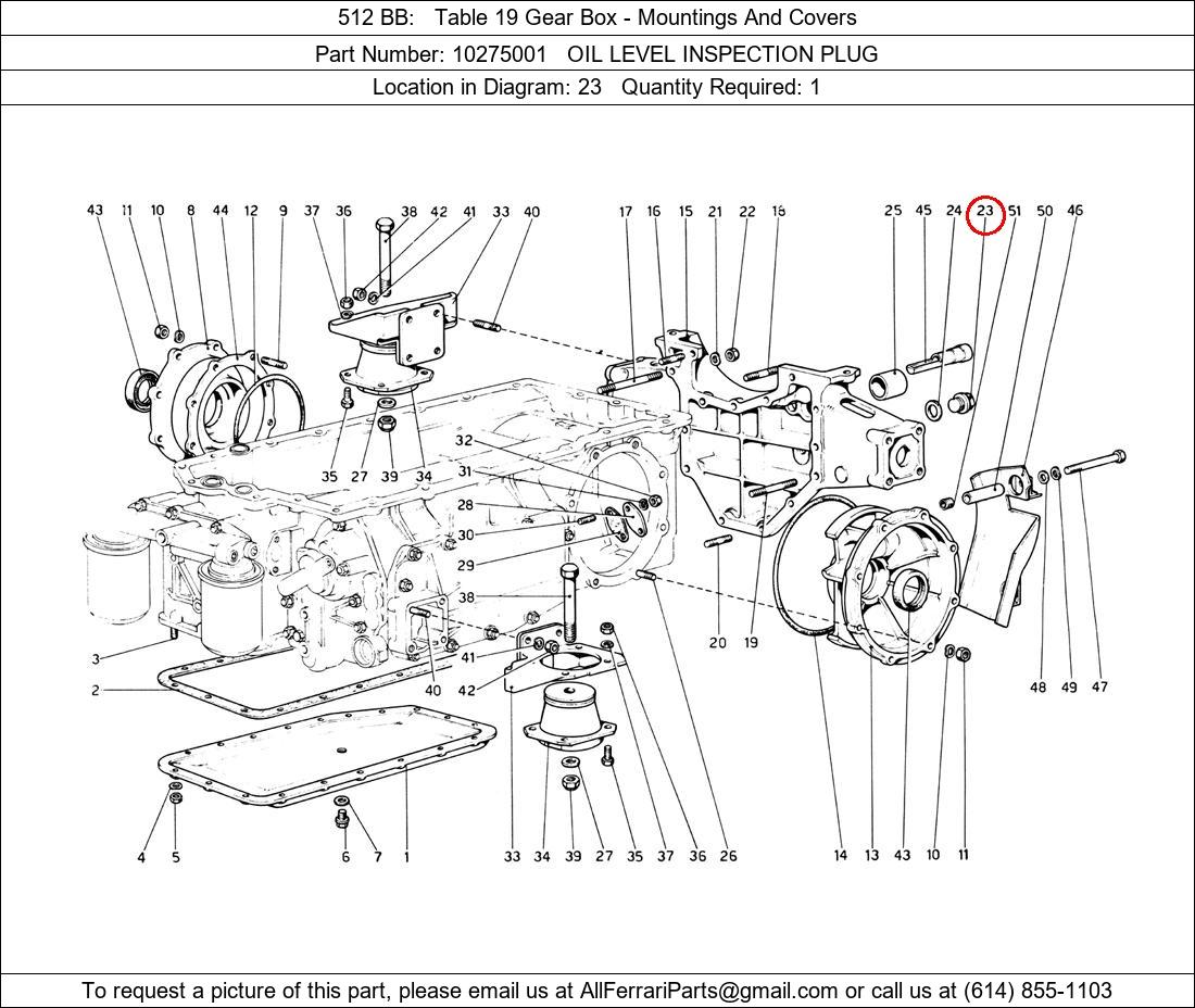 Ferrari Part 10275001