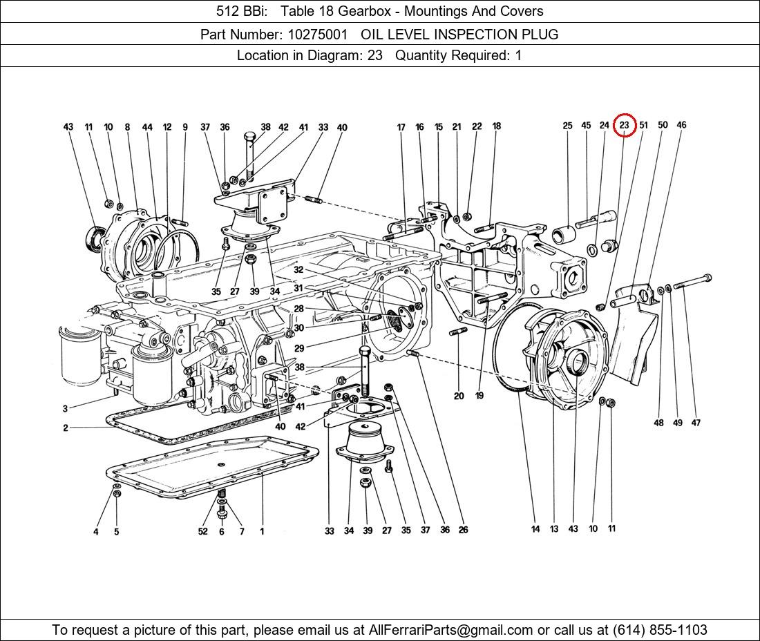 Ferrari Part 10275001