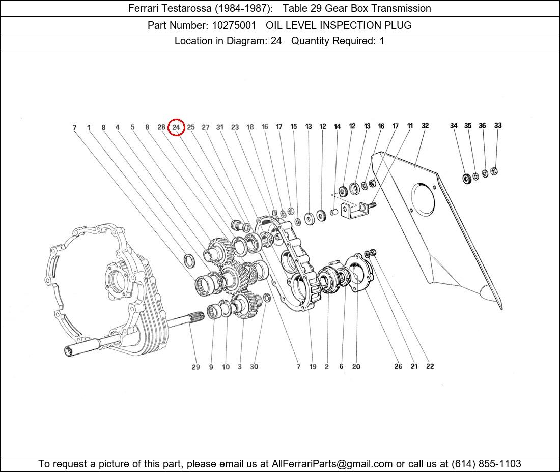 Ferrari Part 10275001