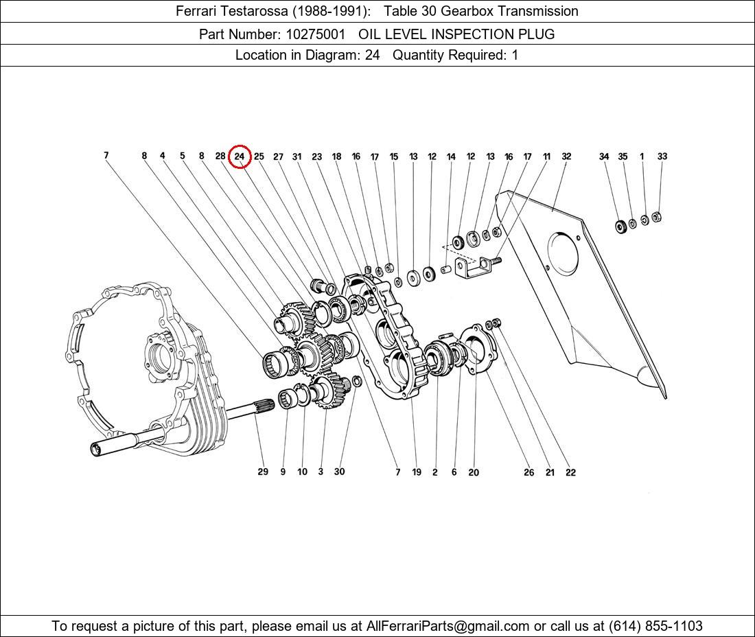 Ferrari Part 10275001