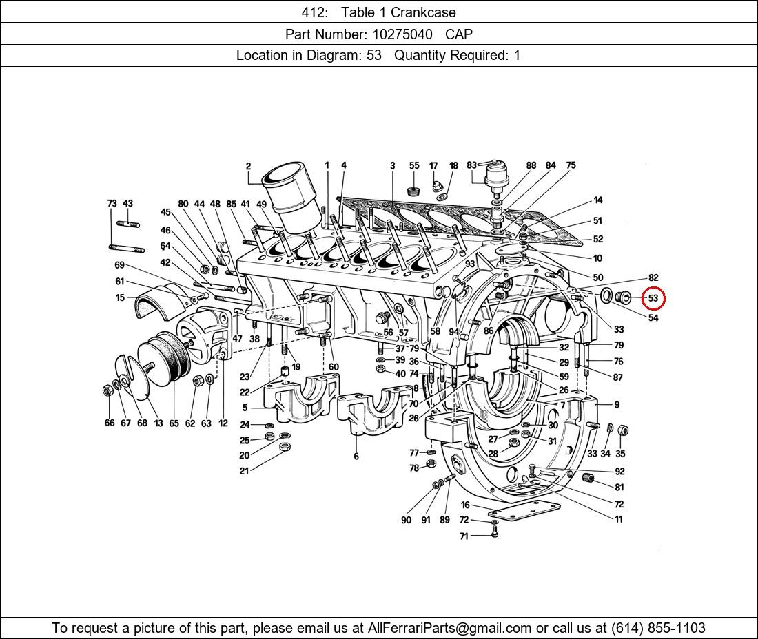 Ferrari Part 10275040