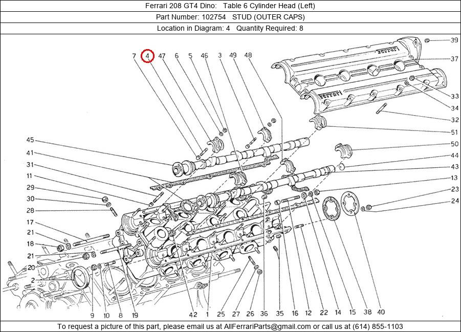 Ferrari Part 102754