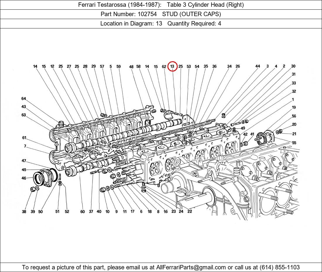 Ferrari Part 102754