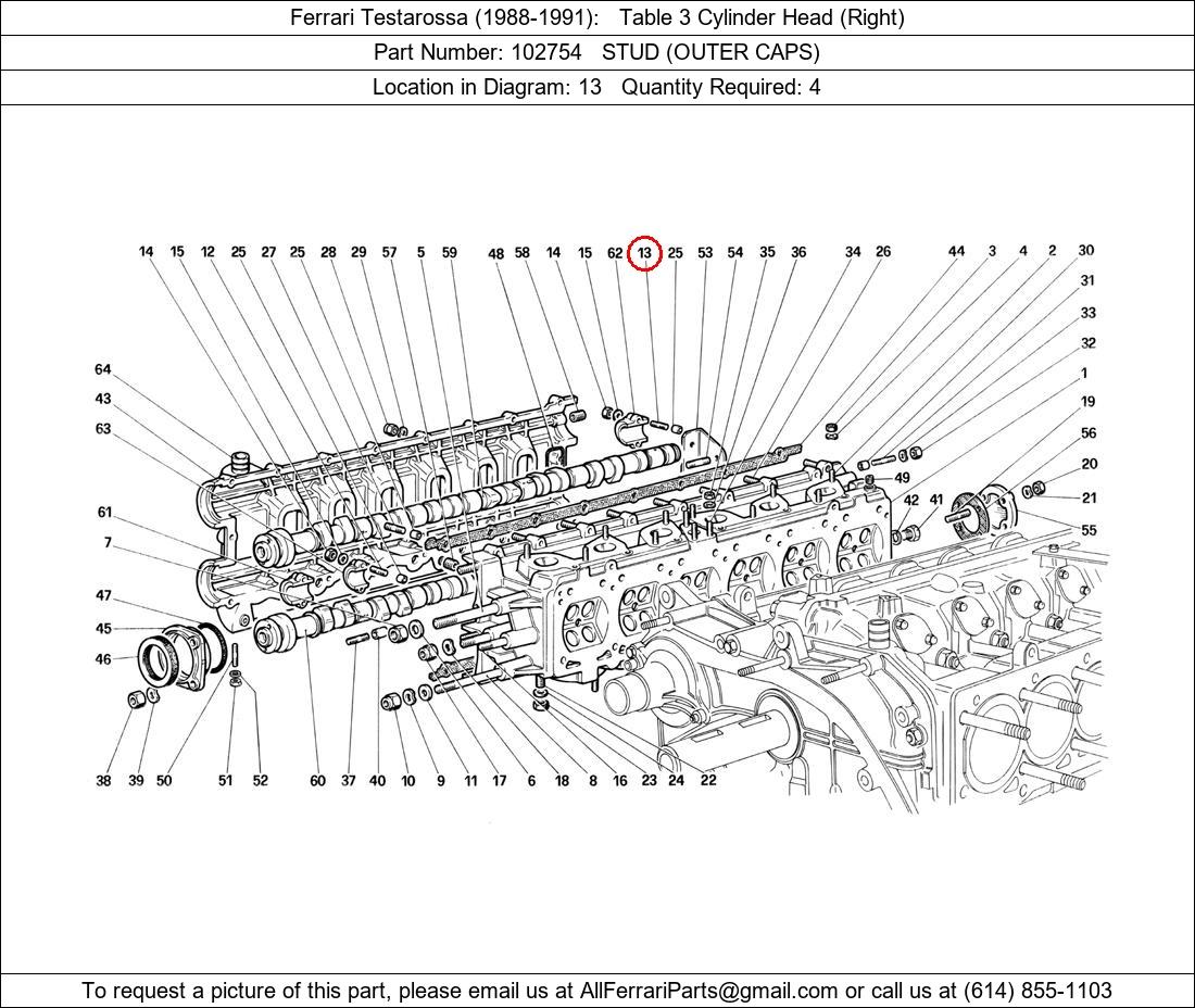 Ferrari Part 102754