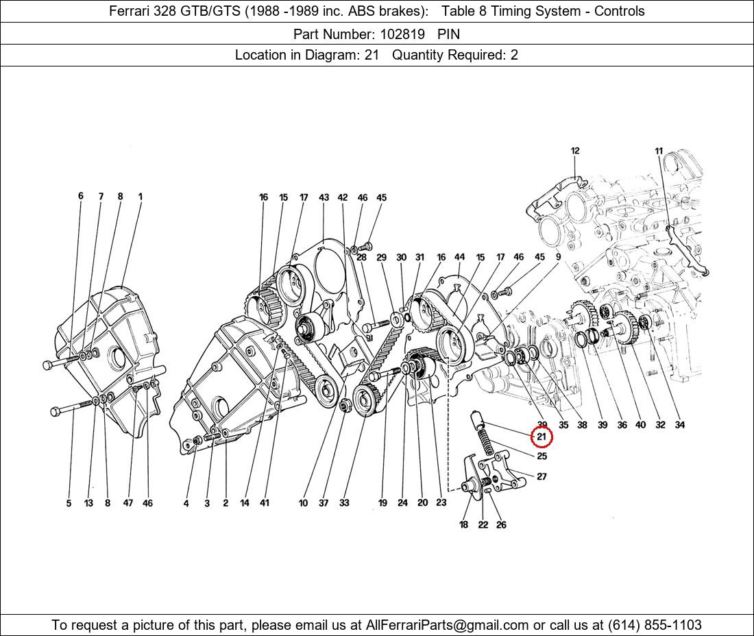 Ferrari Part 102819