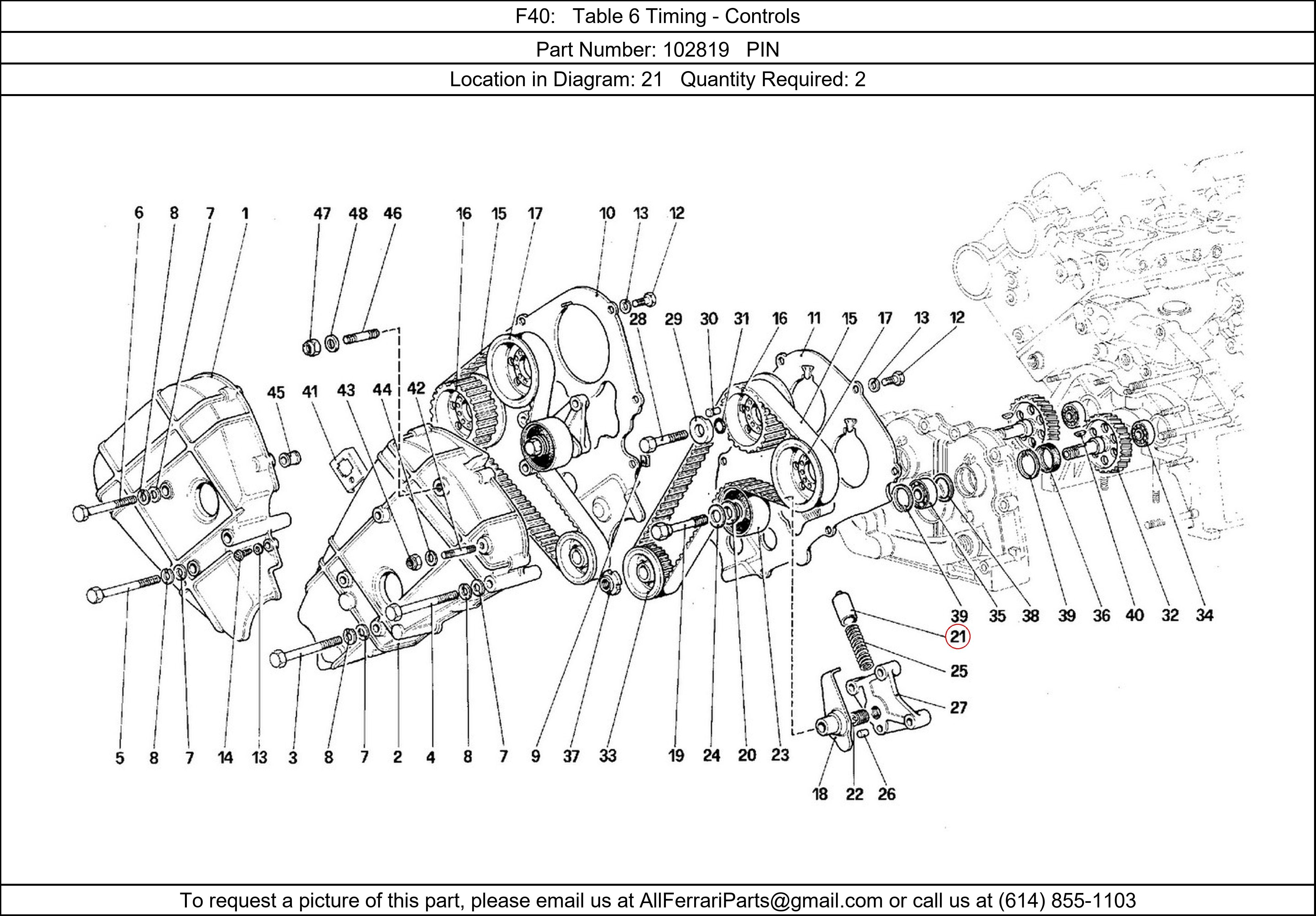 Ferrari Part 102819