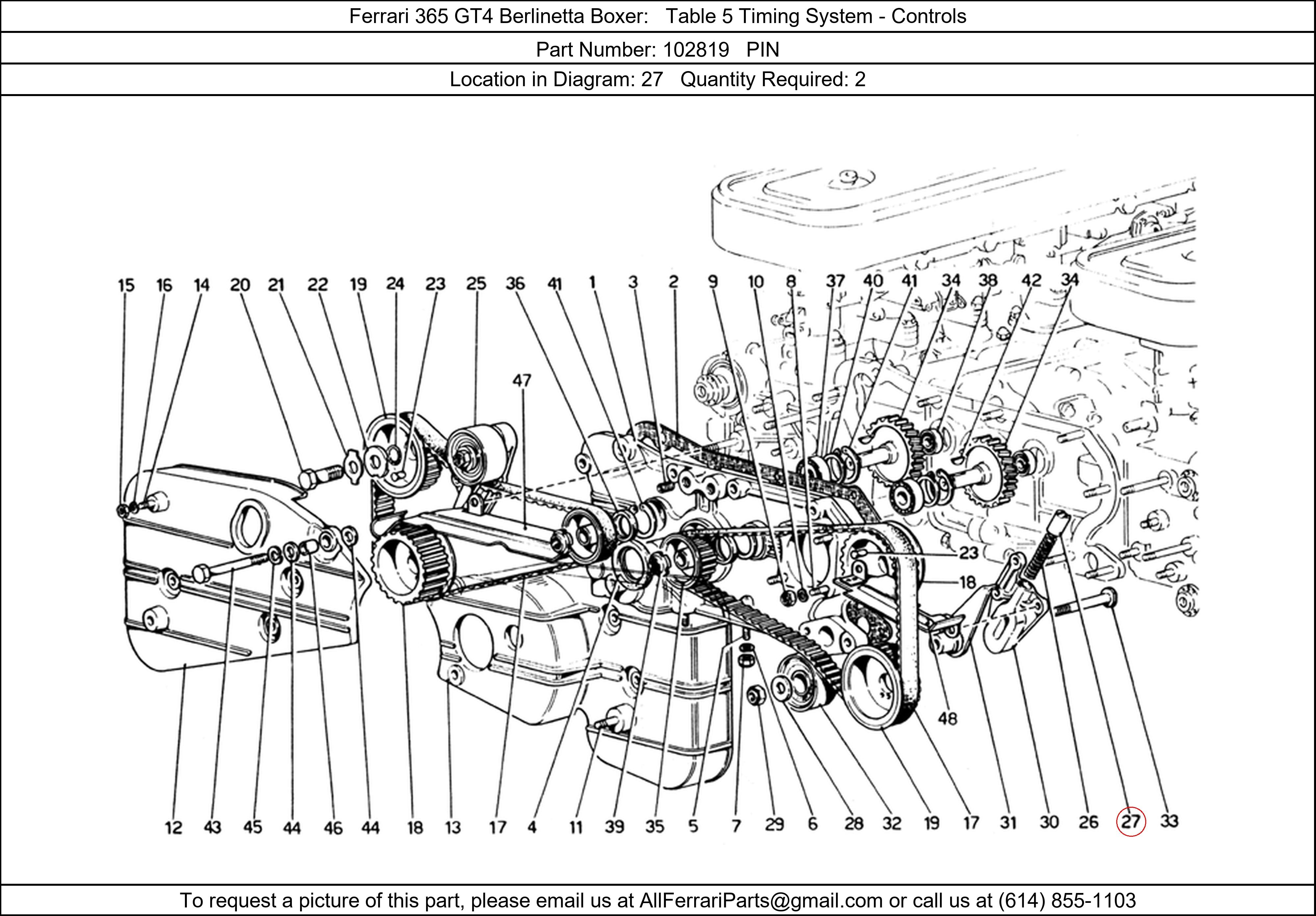 Ferrari Part 102819