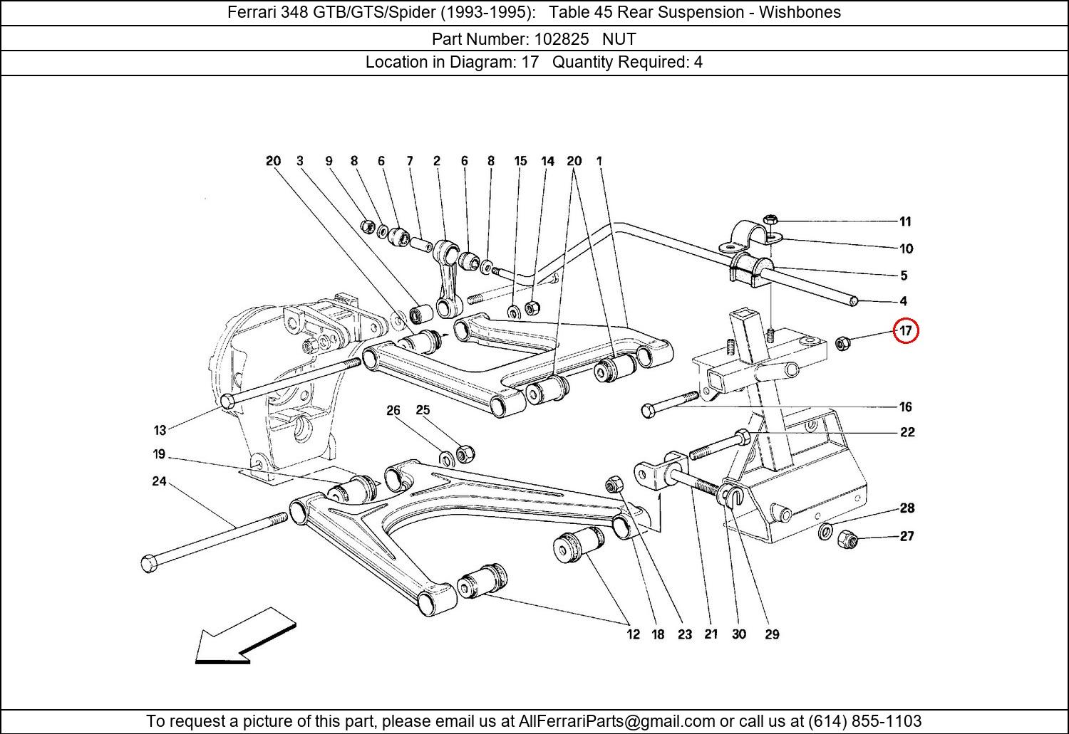 Ferrari Part 102825