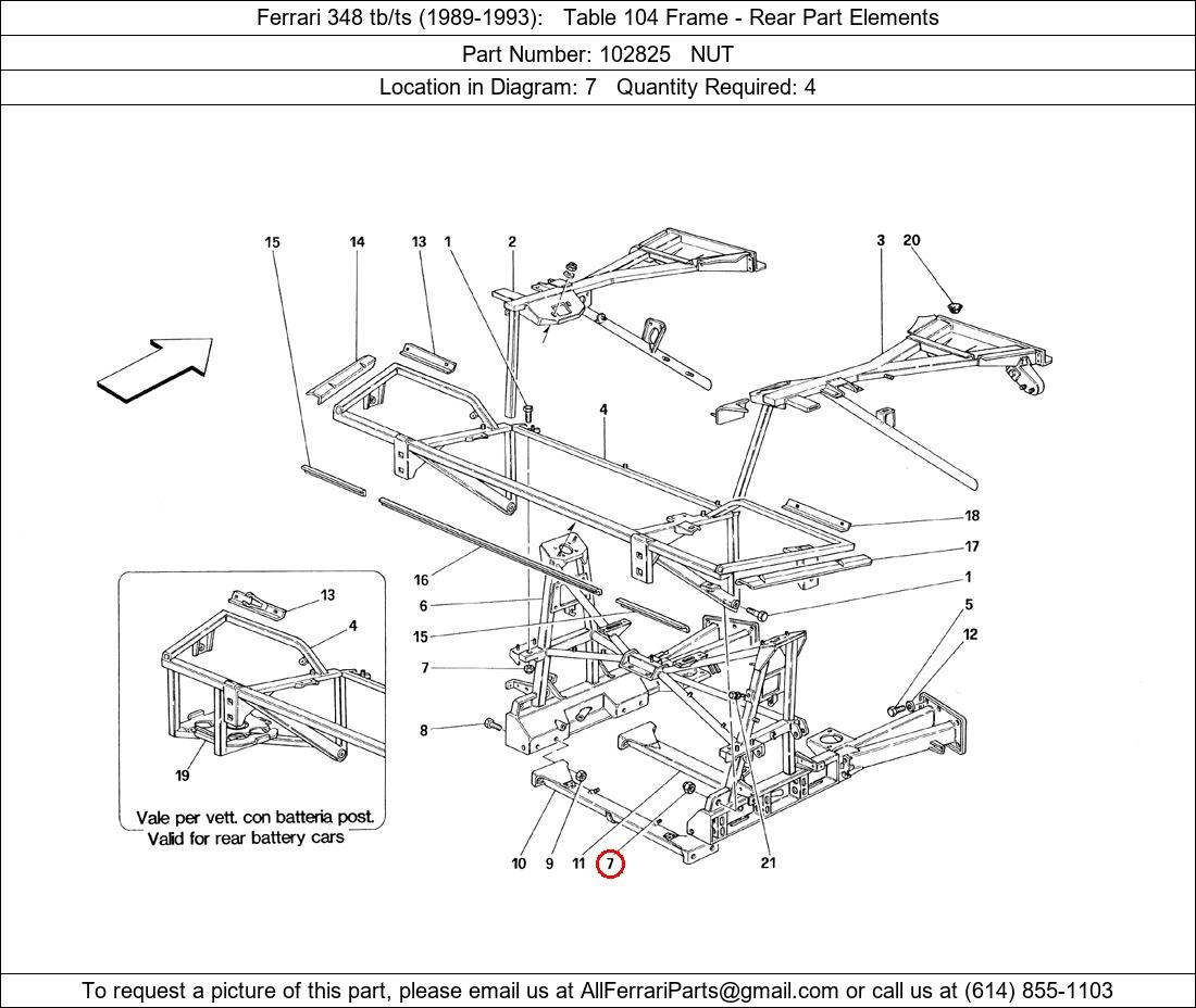 Ferrari Part 102825