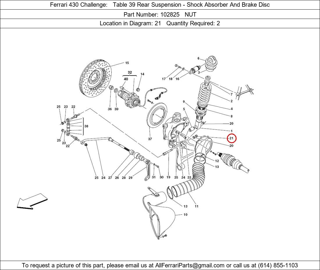 Ferrari Part 102825