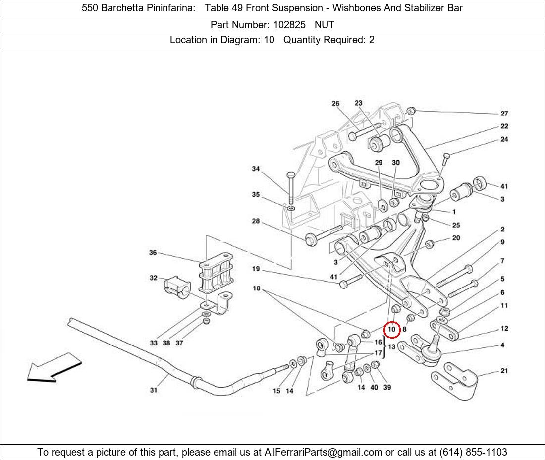 Ferrari Part 102825