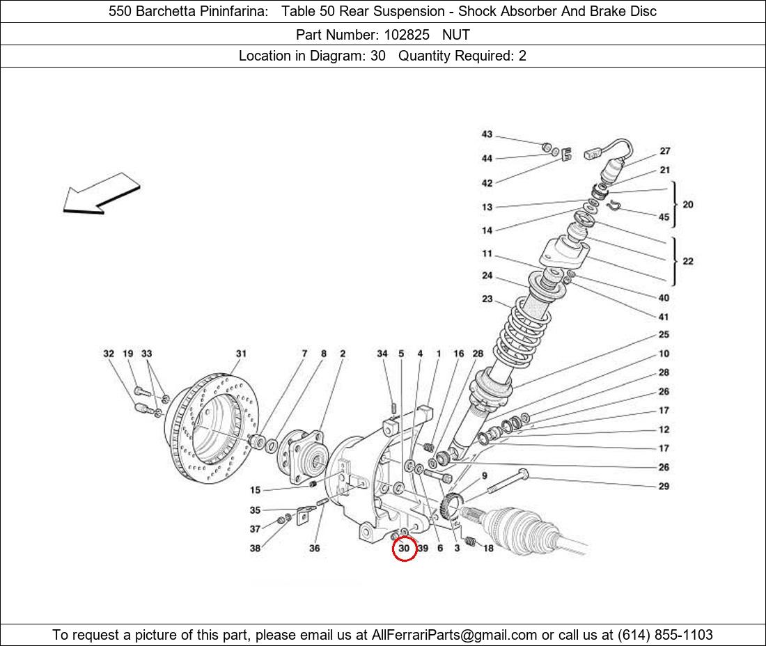 Ferrari Part 102825