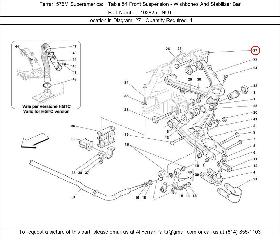 Ferrari Part 102825