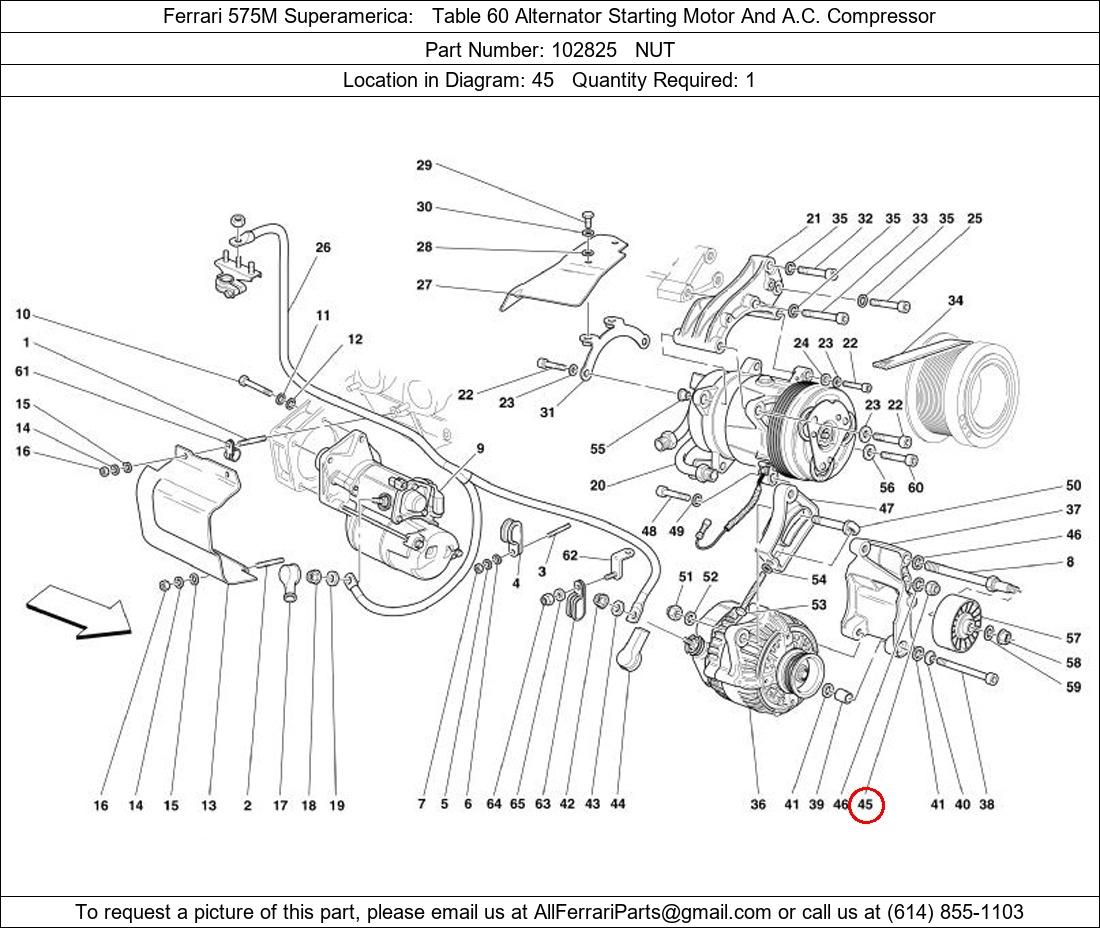 Ferrari Part 102825