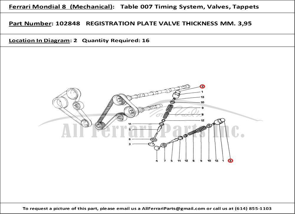 Ferrari Part 102848