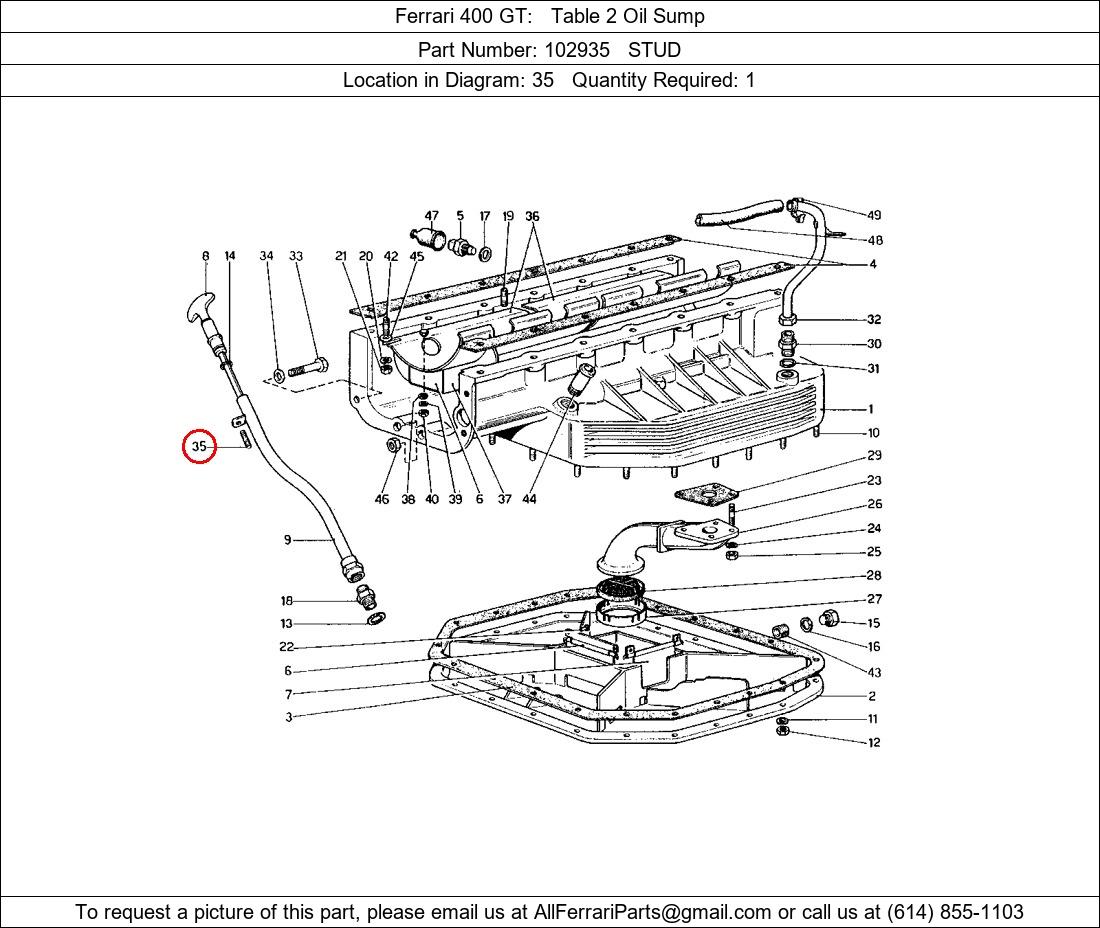 Ferrari Part 102935