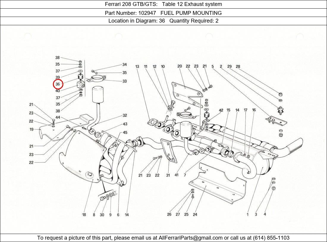 Ferrari Part 102947