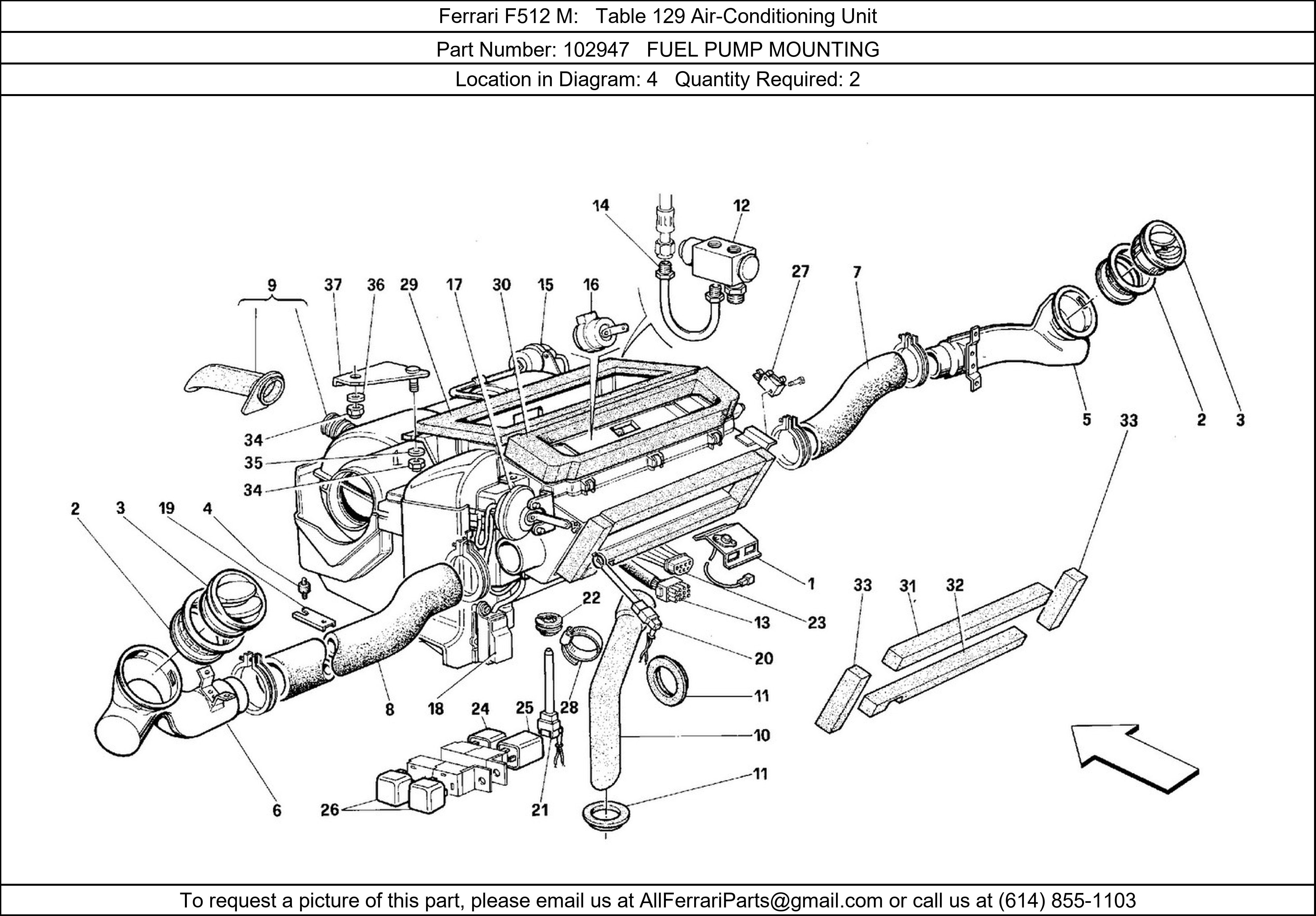 Ferrari Part 102947