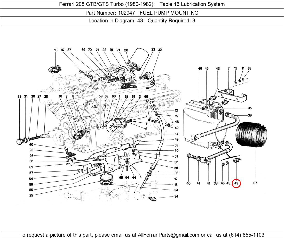 Ferrari Part 102947