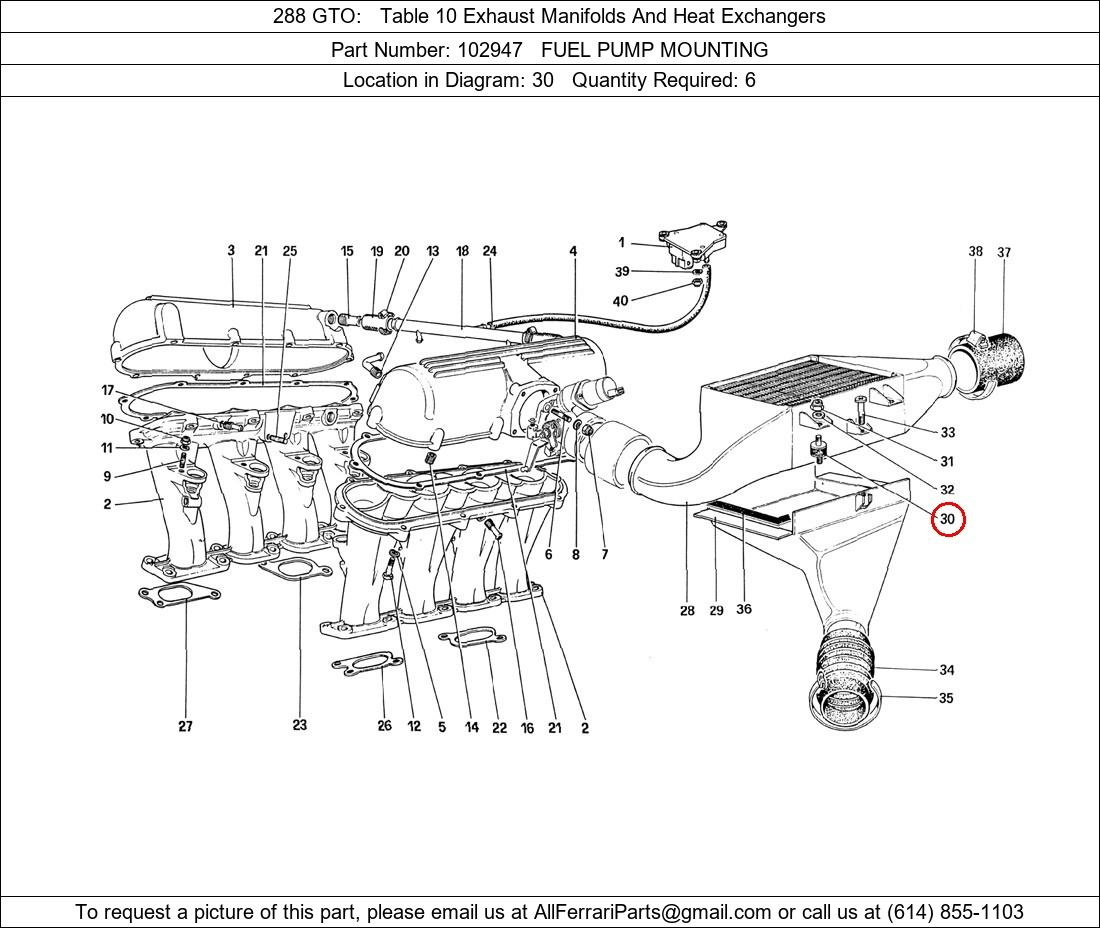 Ferrari Part 102947