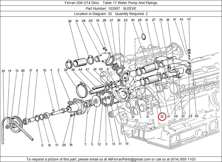 Ferrari Part 102957