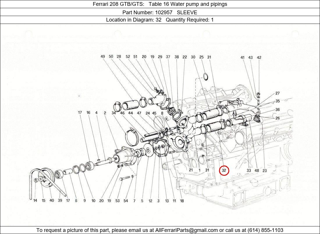 Ferrari Part 102957