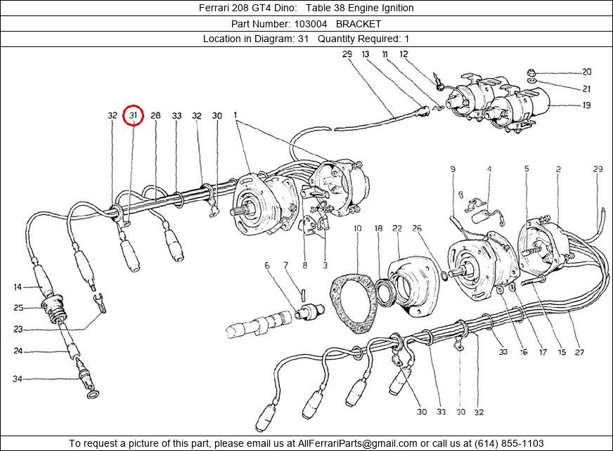 Ferrari Part 103004