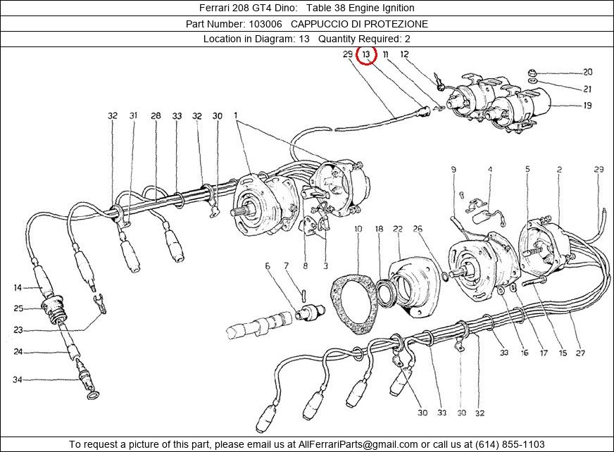 Ferrari Part 103006