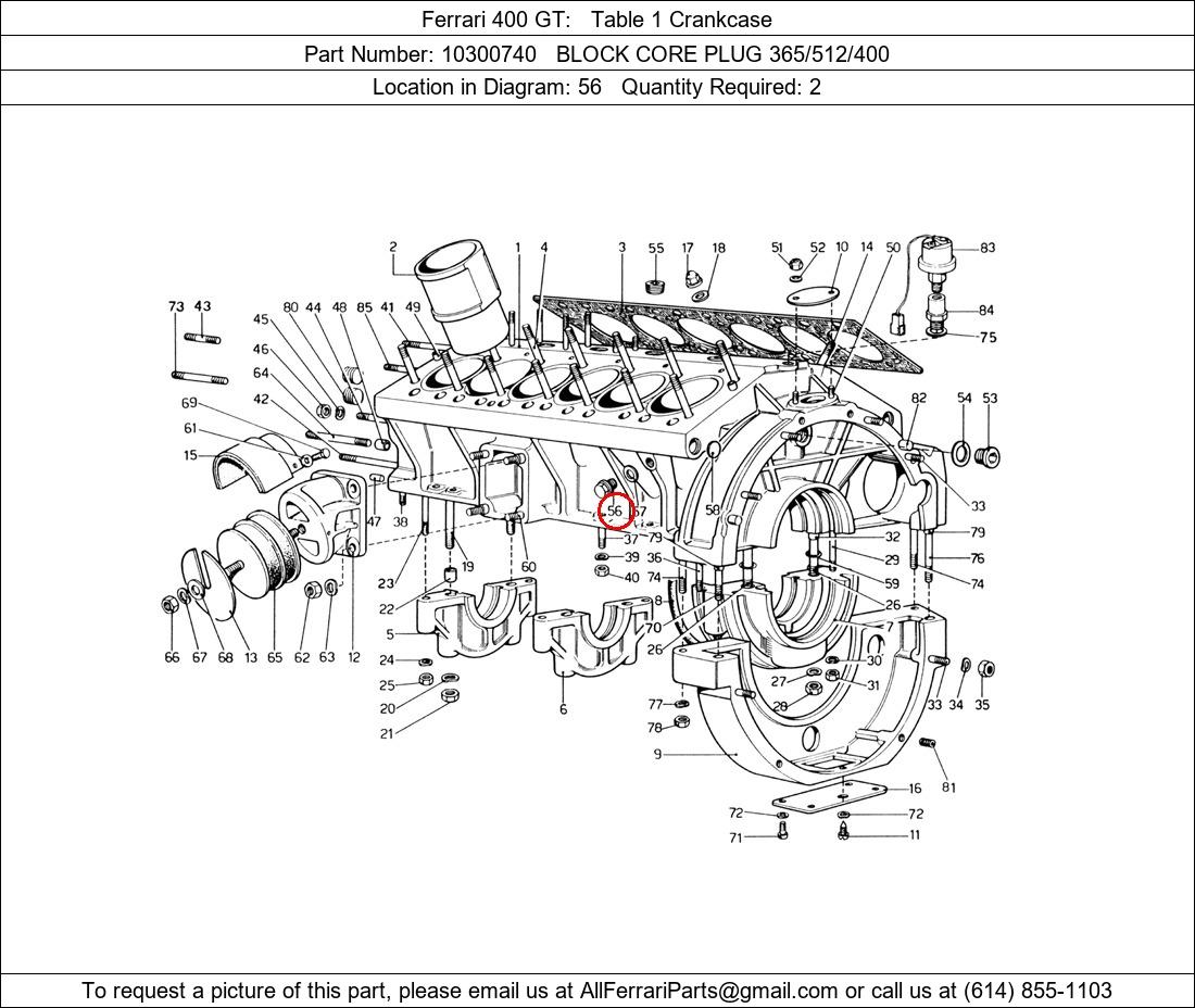 Ferrari Part 10300740