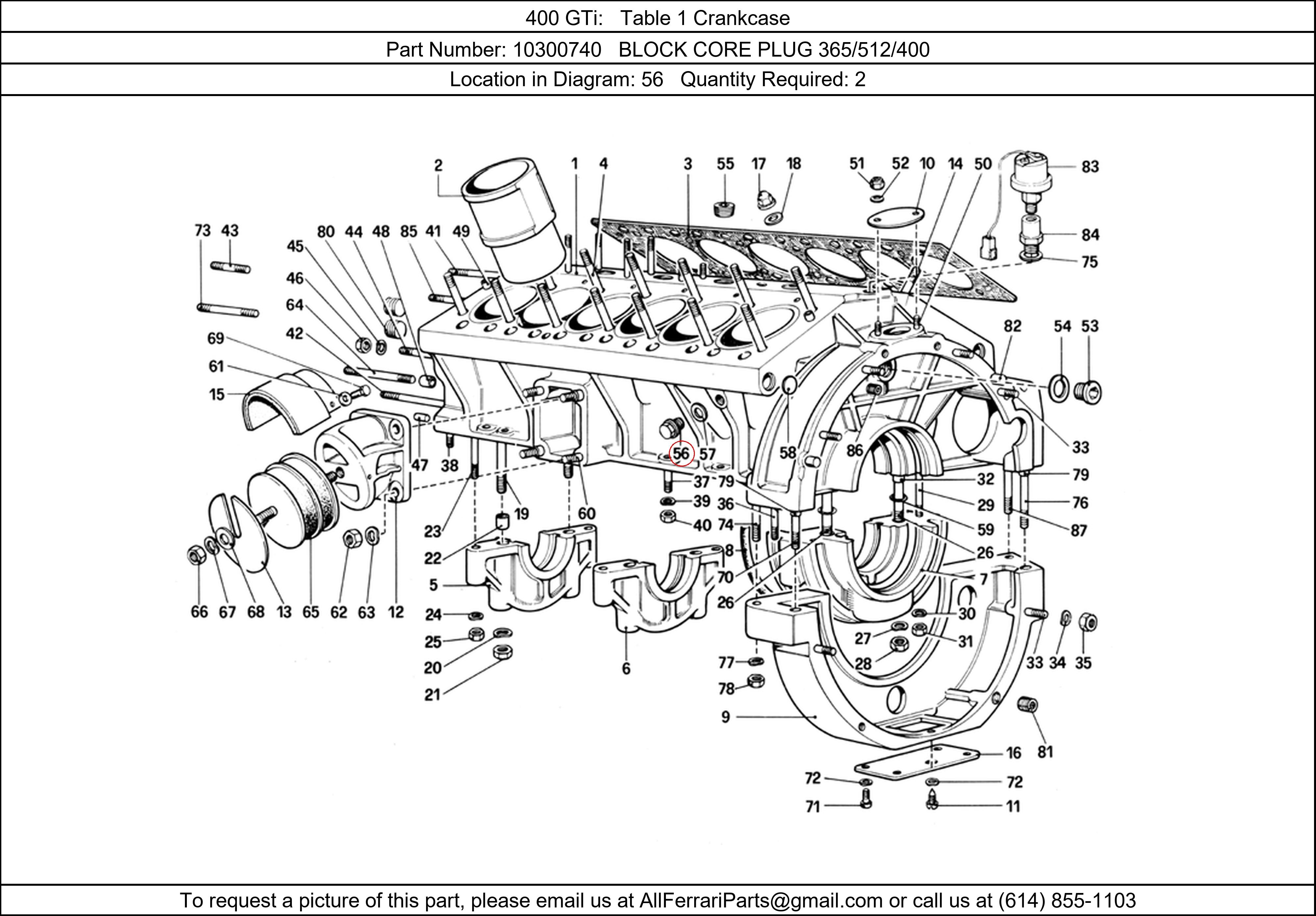 Ferrari Part 10300740