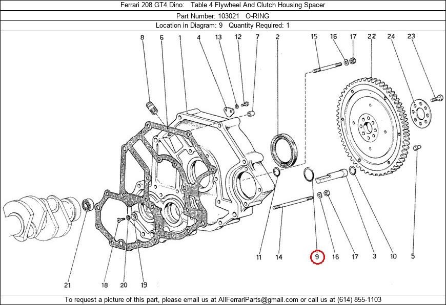 Ferrari Part 103021