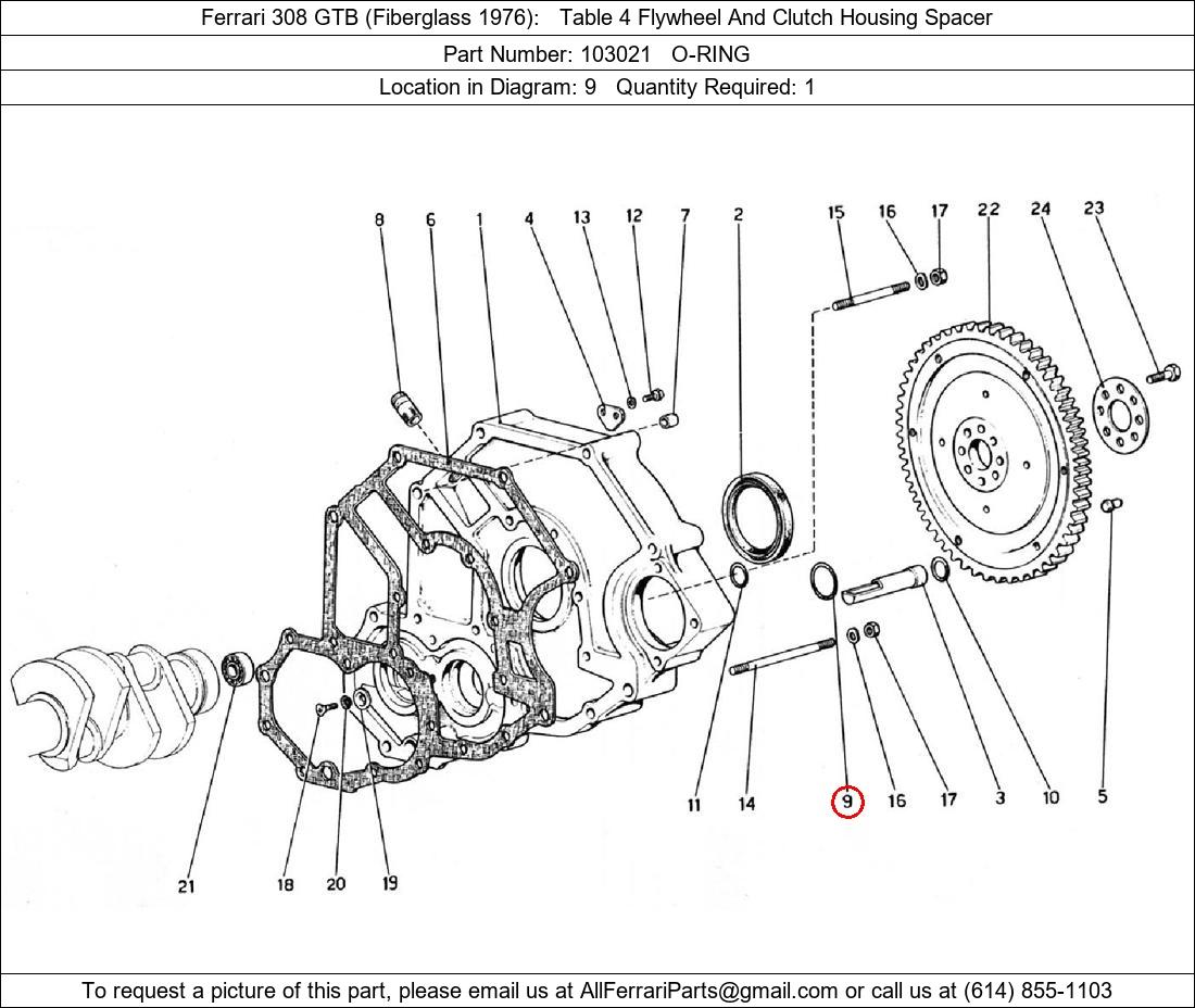 Ferrari Part 103021