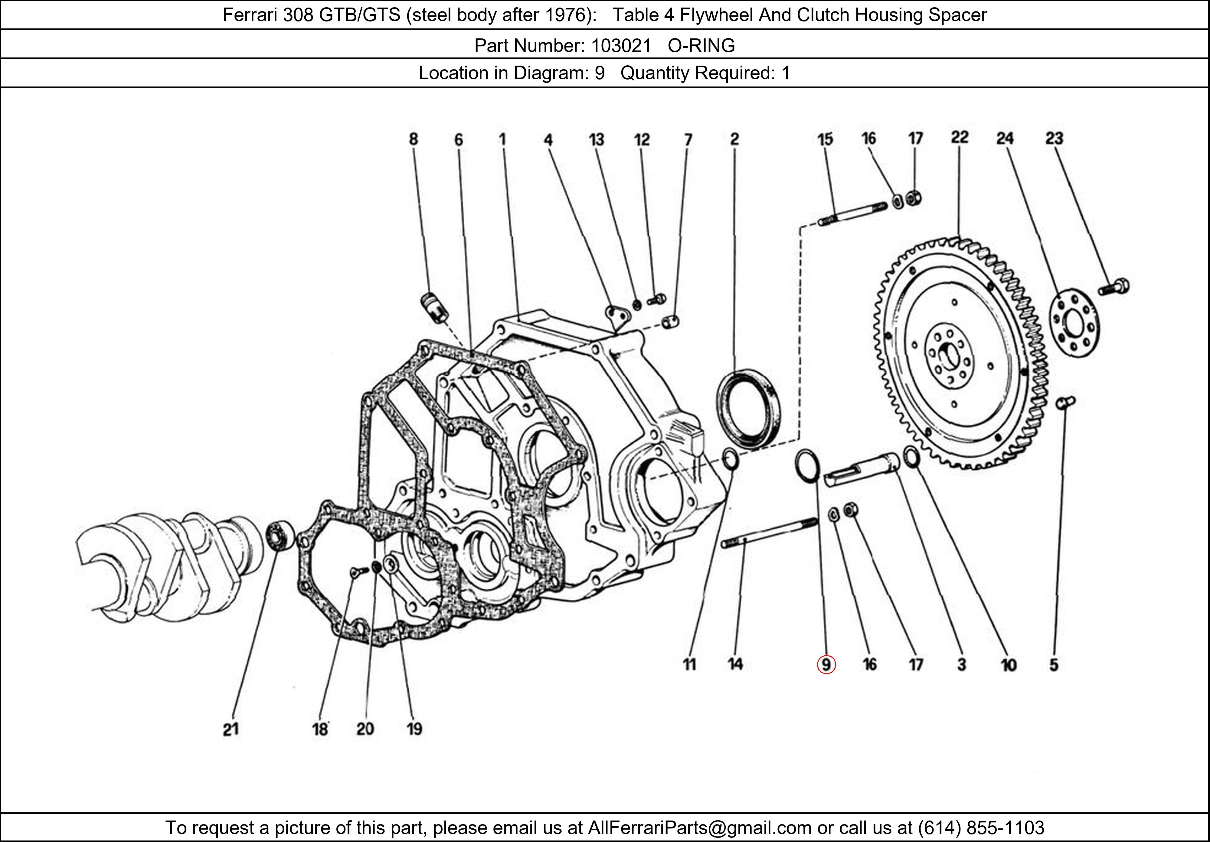 Ferrari Part 103021