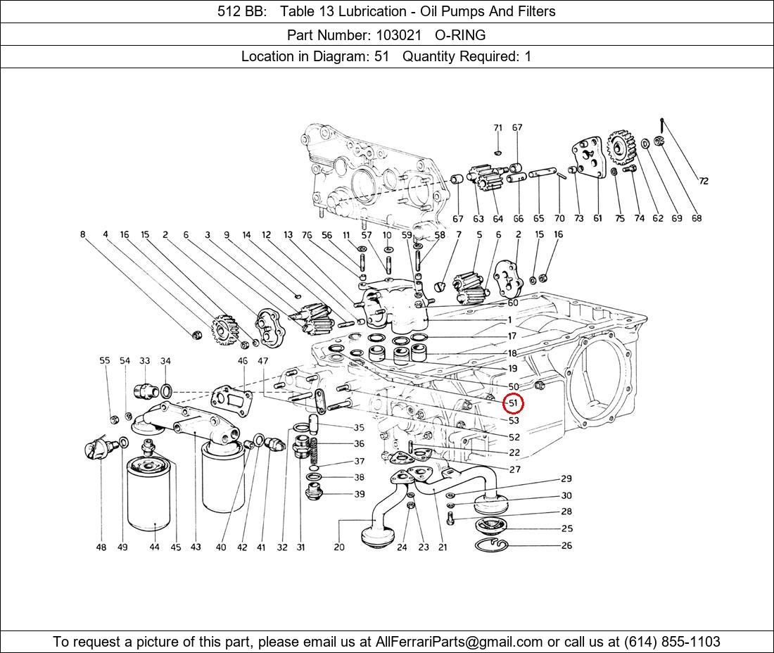 Ferrari Part 103021