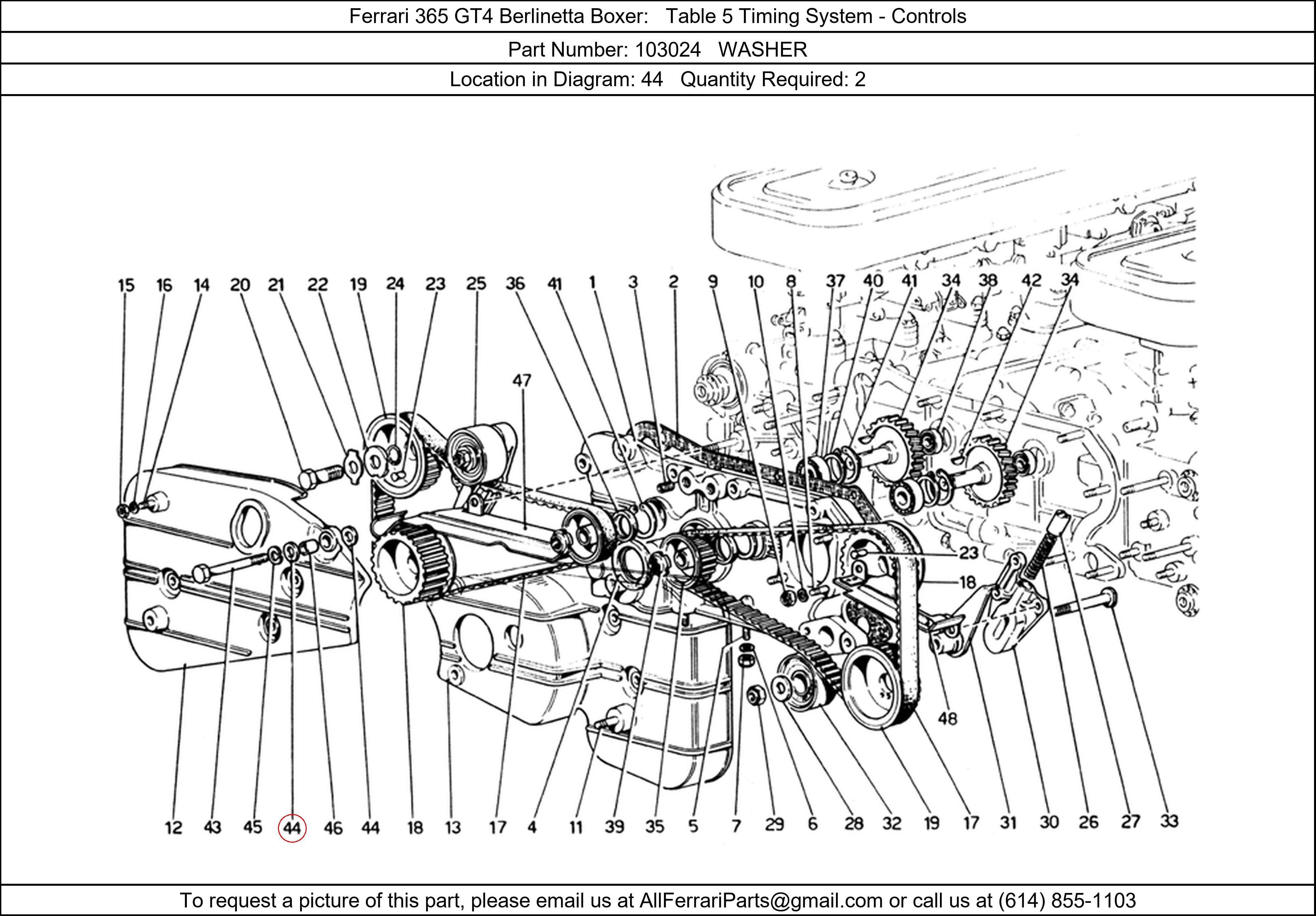 Ferrari Part 103024