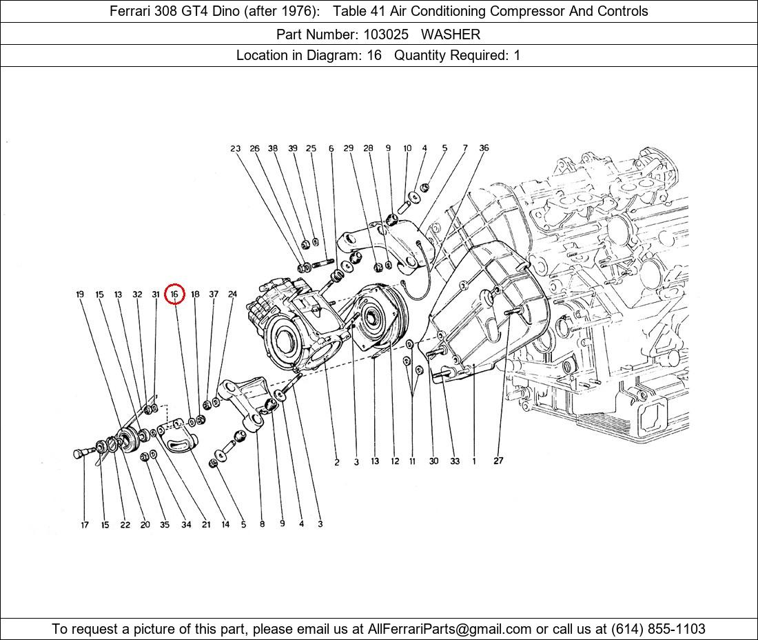 Ferrari Part 103025