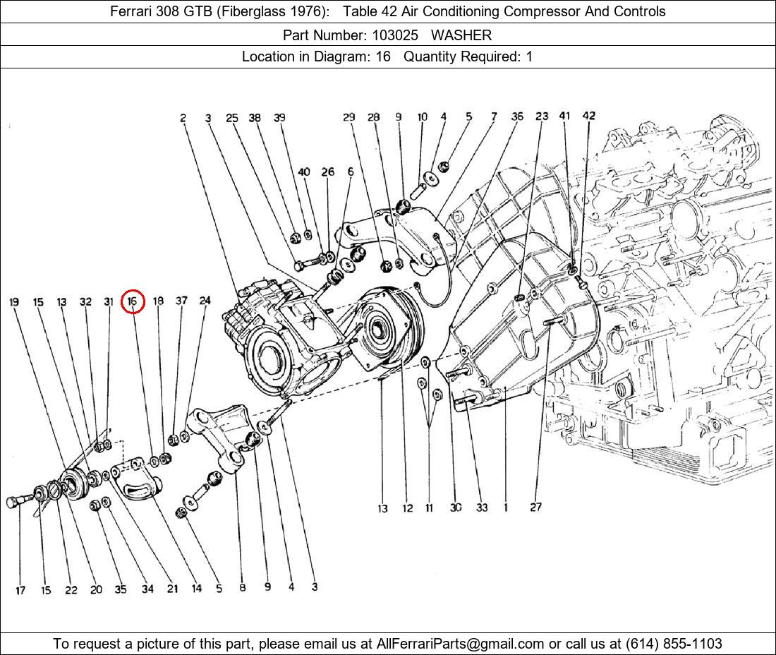 Ferrari Part 103025