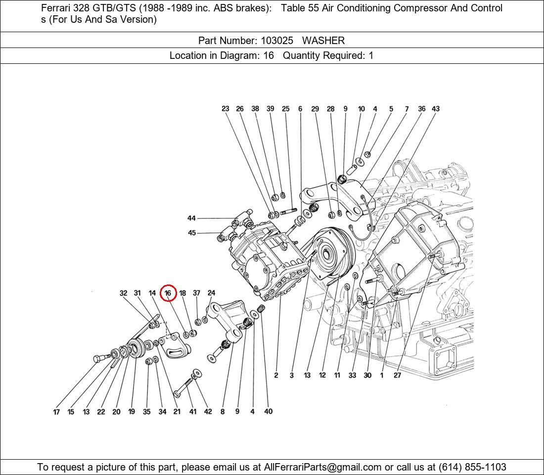 Ferrari Part 103025