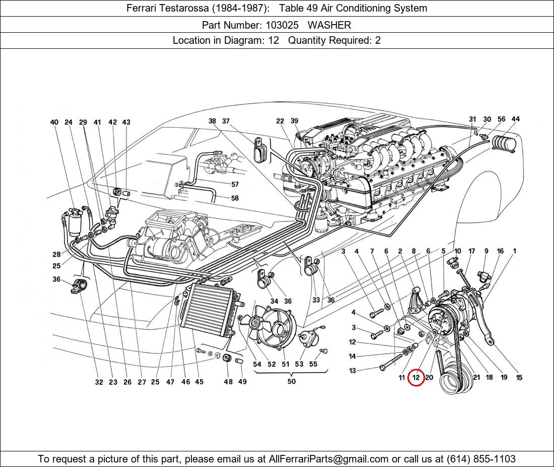 Ferrari Part 103025