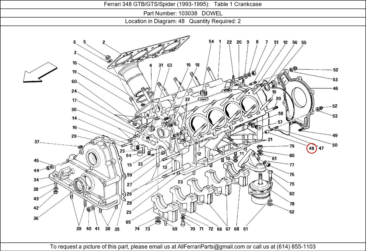 Ferrari Part 103038