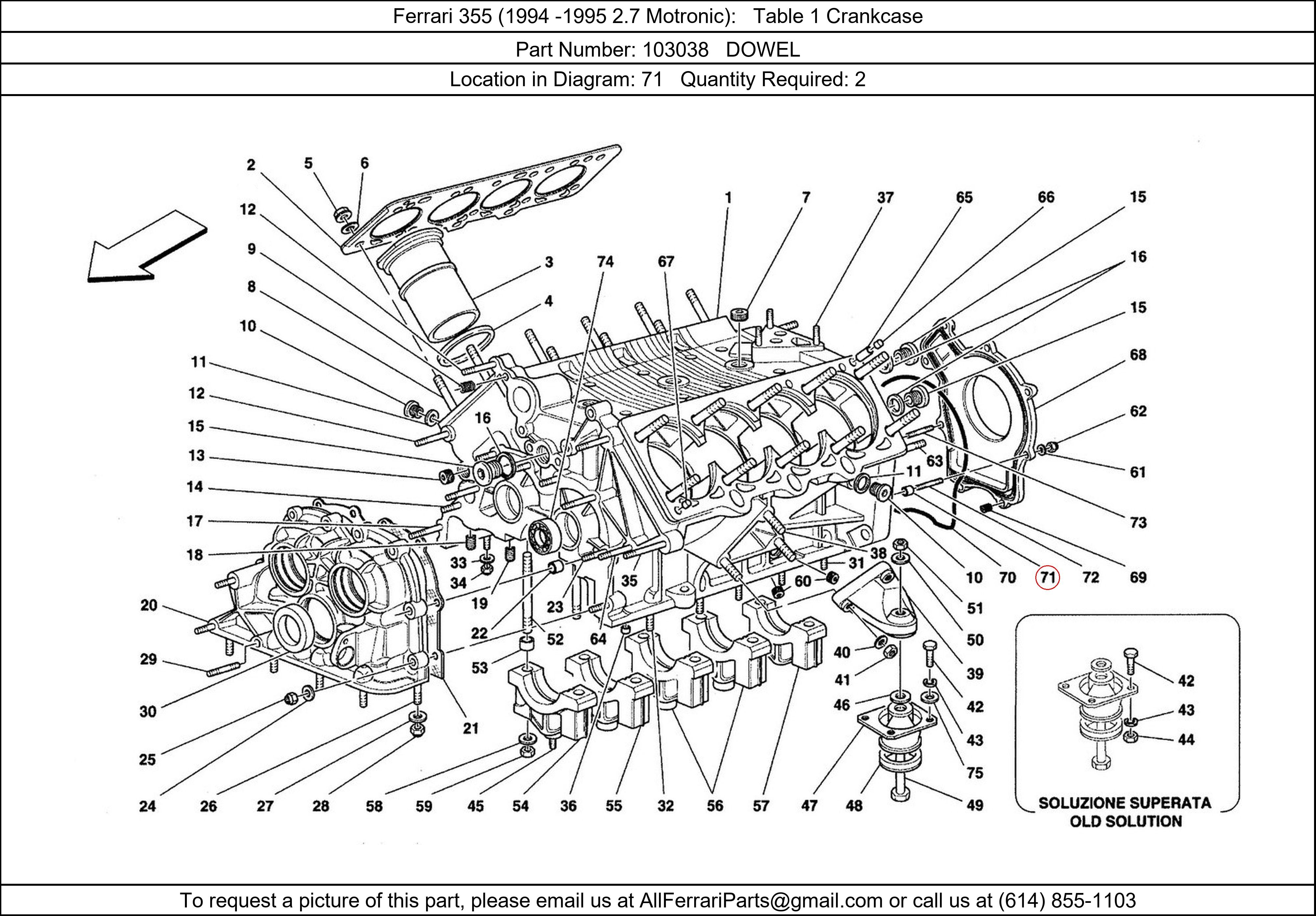 Ferrari Part 103038