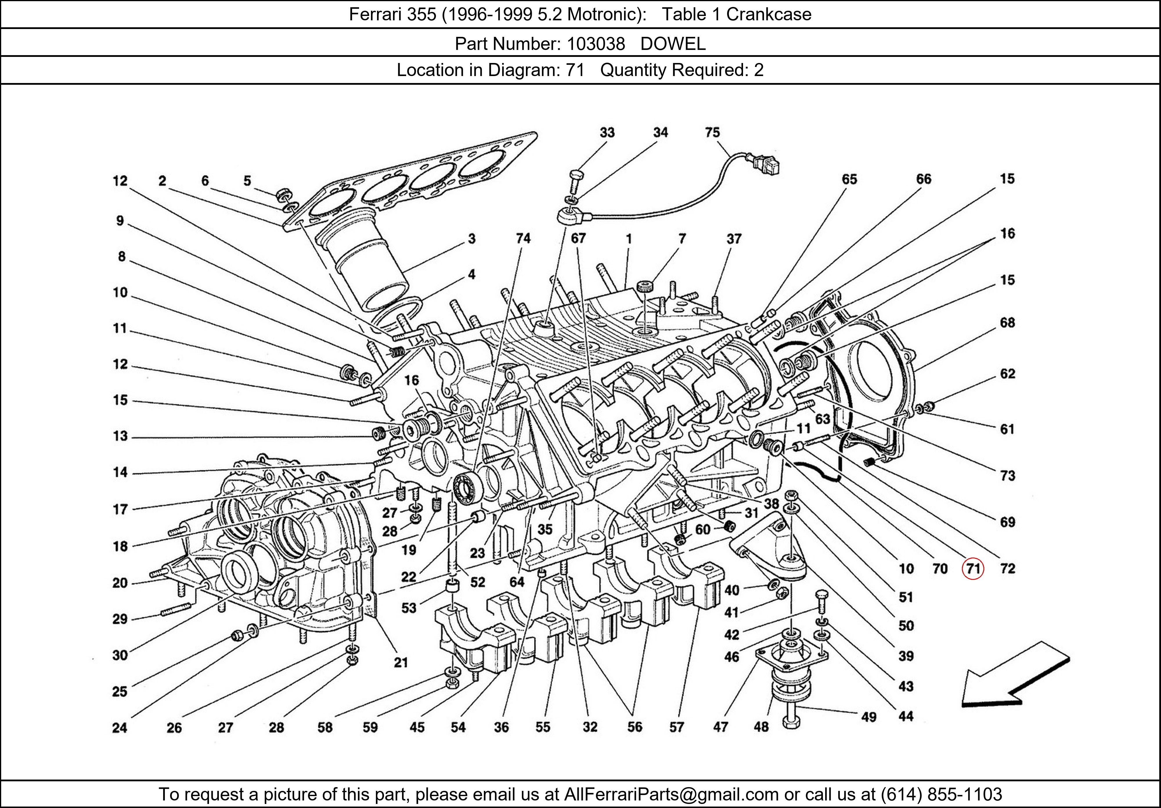 Ferrari Part 103038