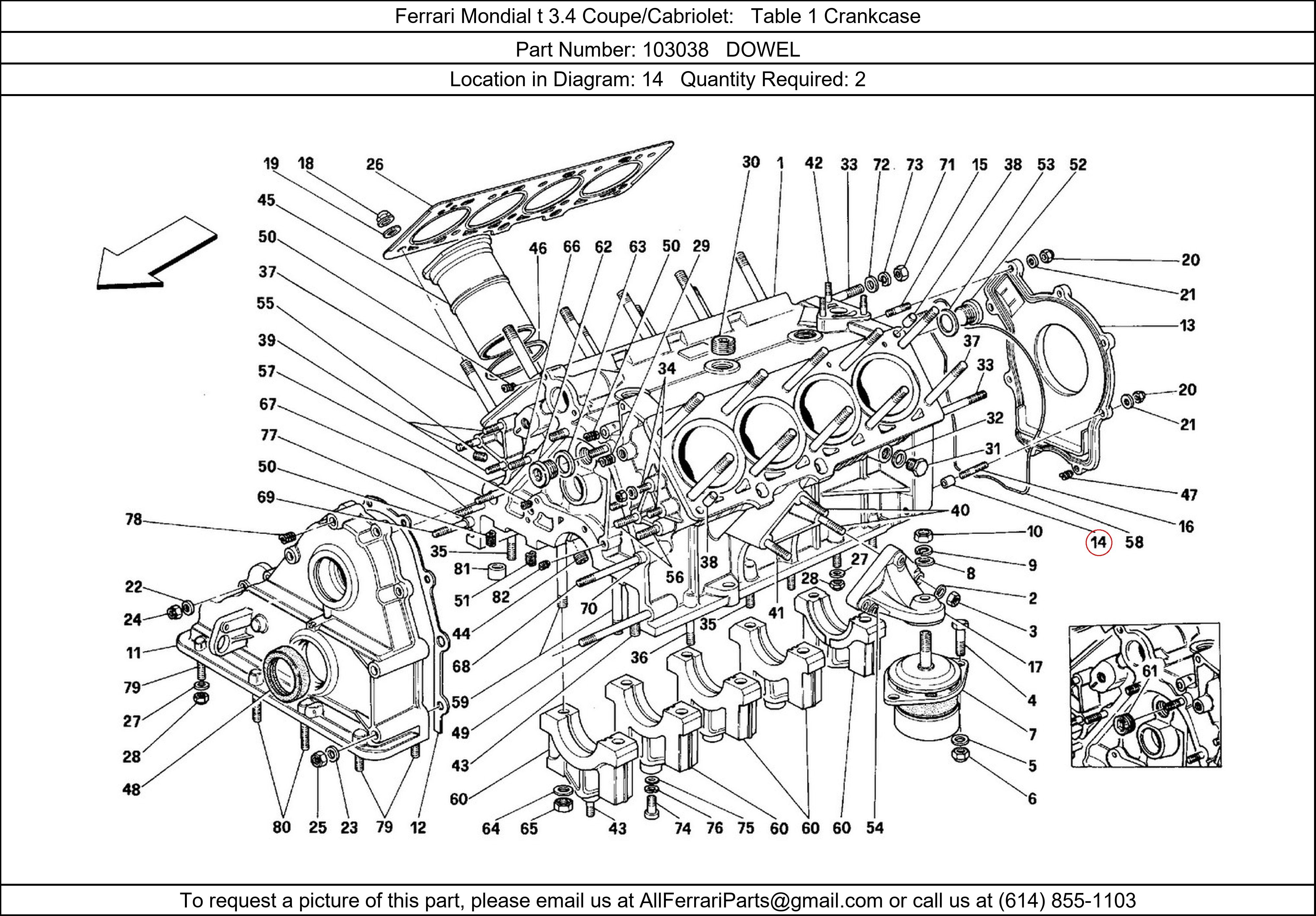 Ferrari Part 103038