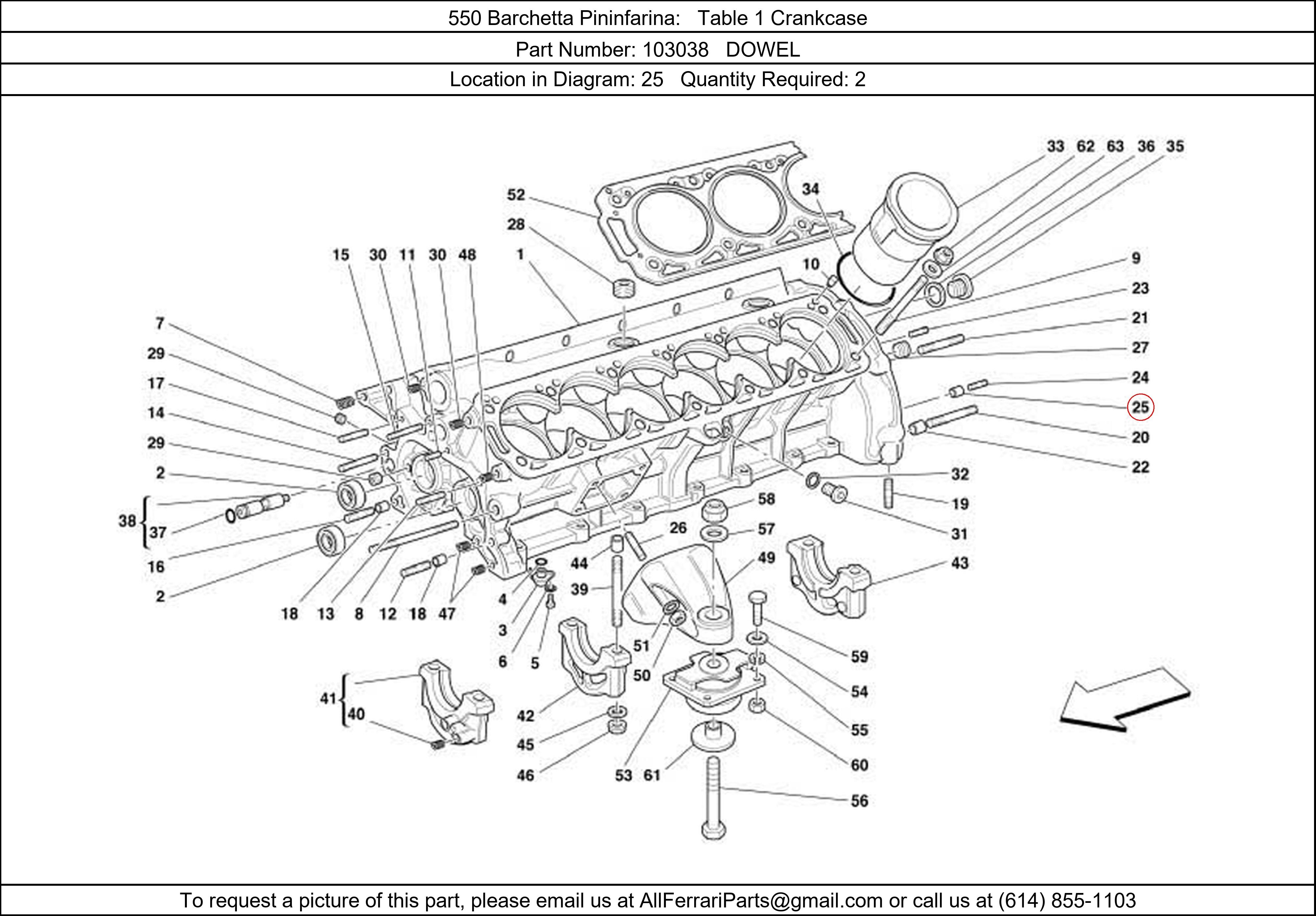 Ferrari Part 103038